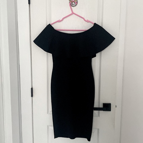 Black evening dress - Picture 2 of 2